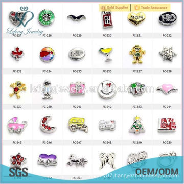 2015 custom floating locket charms,floating charms wholesale